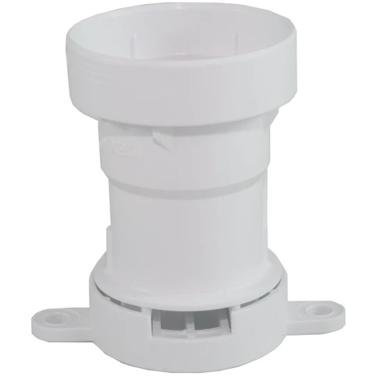 Illu Fassung E27 Weiß Mit Befestigungsflansch 1 Illu Fassung E27 Weiß Mit Befestigungsflansch