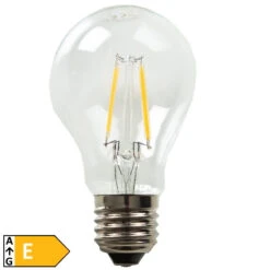 LED Glühlampe 8 Watt Klassische Bauform Klare Ausführung