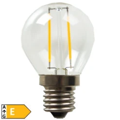 LED Tropfenlampe E14 Klare Ausführung - 4 Watt