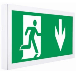 LED Sicherheits-Notleuchte (Rettungswegleuchte) Für Wandanbau