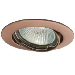 Aluminium Einbaustrahler Schwenkbar Kupfer Gebürstet