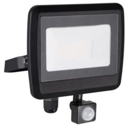 LED Fluter 30 Watt Flache Bauform Mit Bewegungsmelder