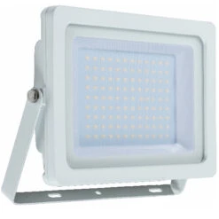 LED Fluter 100 Watt Weiß Flache Bauform Tageslichtweiß