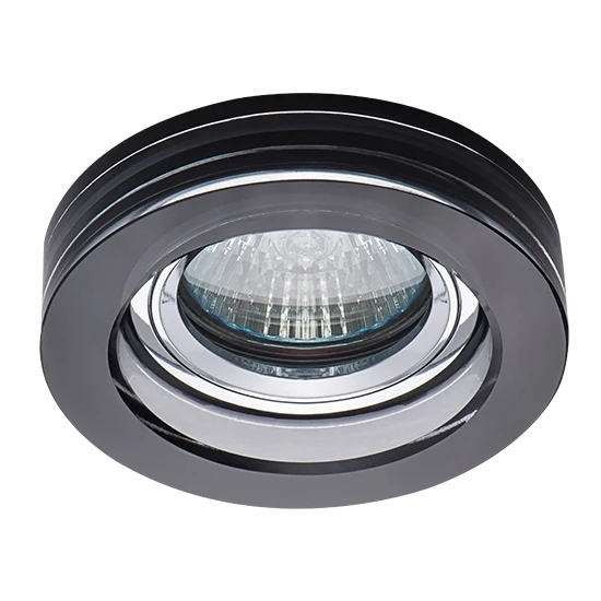 Dekor Deckeneinbaustrahler Glas/Schwarz 1 Dekor Deckeneinbaustrahler Glas/Schwarz