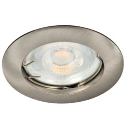 Aluminium Einbaustrahler Starr Chrom Matt