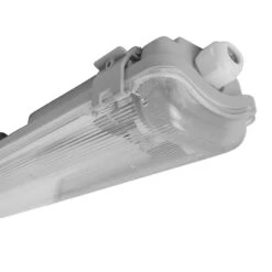 T8 Feuchtraum-Wannenleuchte Mit LED Verdrahtung 600mm 2-flammig