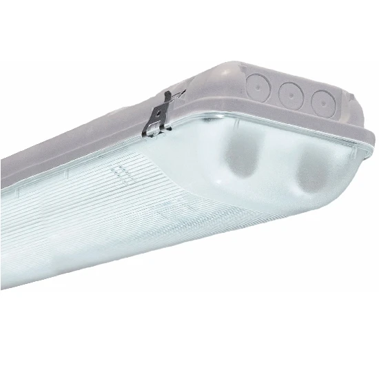 IP66 Feuchtraum-Wannenleuchte 1.200mm 2-flammig Mit LED Verdrahtung 1 IP66 Feuchtraum-Wannenleuchte 1.200mm 2-flammig Mit LED Verdrahtung
