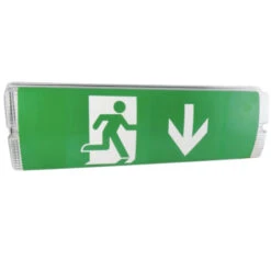 LED Sicherheits-Notleuchte IP65 Mit 8h Notlichtdauer - Rettungswegleuchte