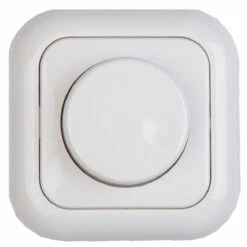 LED-Drehdimmer Mit Druckausschalter (Phasenanschnitt) Komplettgerät Von 3 Bis 35 Watt