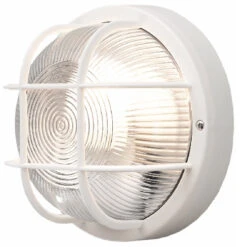 Rundleuchte IP44 Weiß