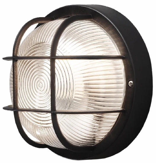 Rundleuchte IP44 Schwarz 1 Rundleuchte IP44 Schwarz