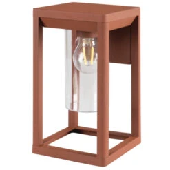 Vimo Wandleuchte Rostbraun (bronze) Mit Bewegungssensor