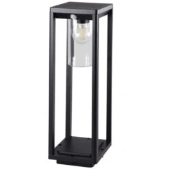 Vimo Standleuchte (Bodenleuchte) Schwarz Mit Bewegungssensor