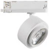 LED 3-Phasen Schienenstrahler 18 Watt Mit Einstellbarem Abstrahlwinkel - Neutralweiss