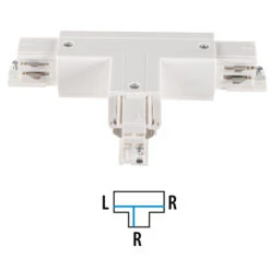 T-Verbinder LRR Für 3-Phasen Stromschiene