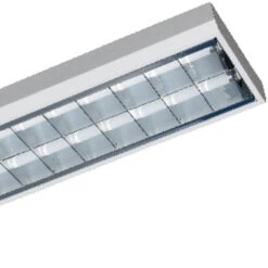 LED Raster Anbauleuchte 2-flammig 1500mm Mit Leuchtmittel