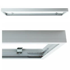 Aufbaurahmen Für LED Backlite Panel 1.195 X 295mm Weiß