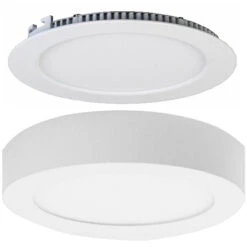 LED Panel Für Variablen Auf- Oder Einbau 12 Watt Rund