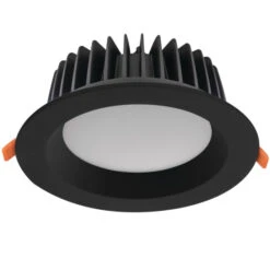 LED Downlight 40 Watt Schwarz