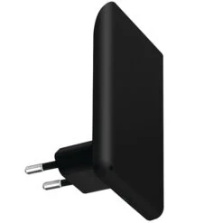 Slim LED Steckdosen Nacht- Und Orientierungslicht - Schwarz