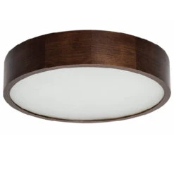 Wenge Holz Deckenleuchte 475mm