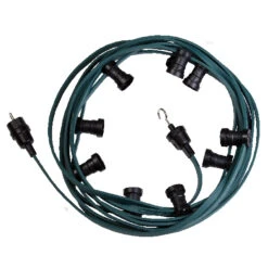 ILLU- Lichterkette 20m, 20 Fassungen